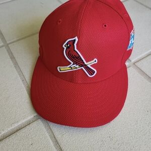 New Era Black and Red Fitted Cap